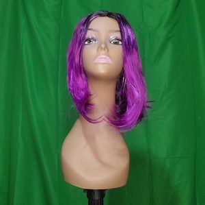 Purple Bob Wig